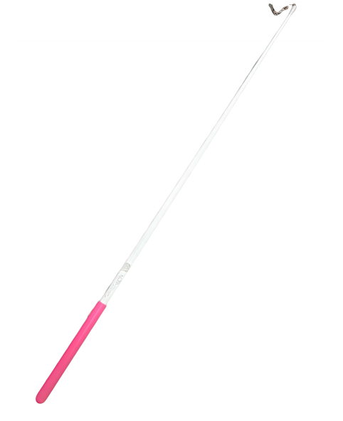 BACCHETTA BIANCO MANICHETTO FUCSIA