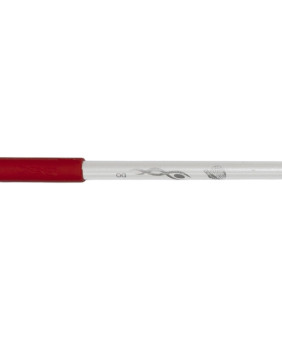 BACCHETTA BIANCO MANICHETTO ROSSO