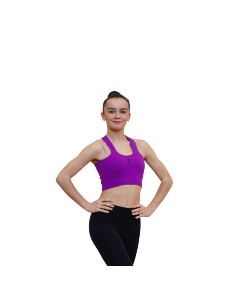 CROP TOP VIOLA CROP TOP VIOLA