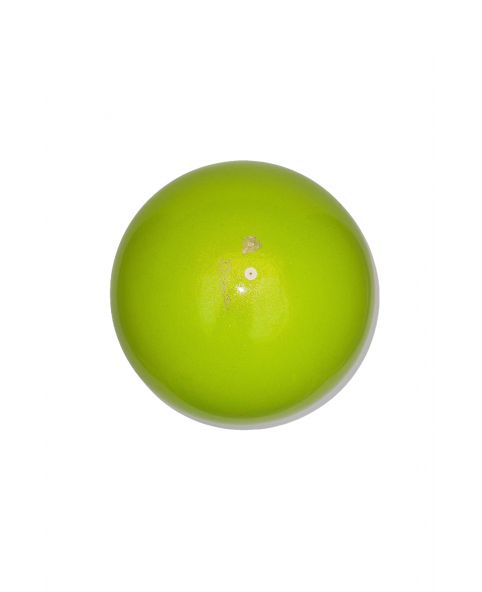 Rg ball  lime green glitter